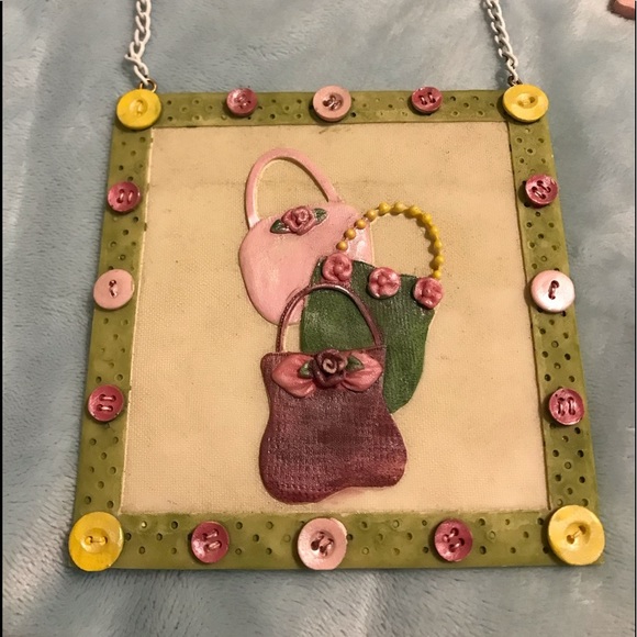 Shabby Chic plaster wall hangings - Picture 5 of 16